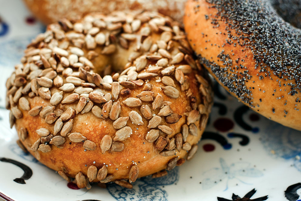 New York Chewy Bagels Food Processor Mixing Method