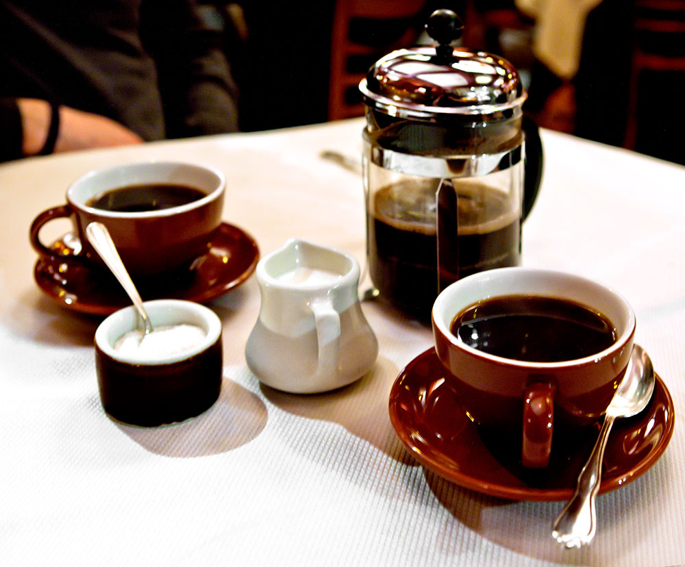 Chez Panisse Blue Bottle Coffee