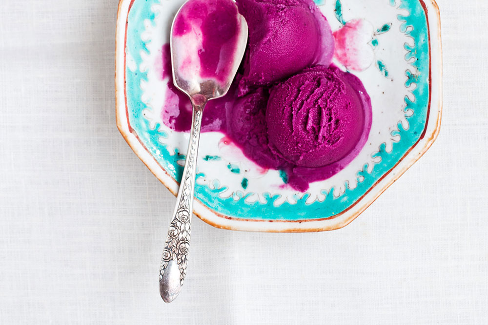 Concord Grape & Kefir Ice Cream