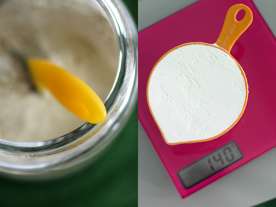 How to Measure Flour (with & without a scale!)