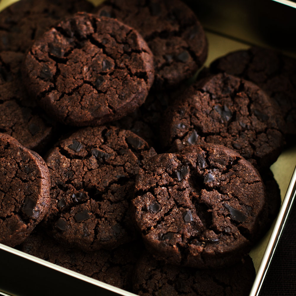 Pierre Herme Chocolate and Sea Salt Cookies