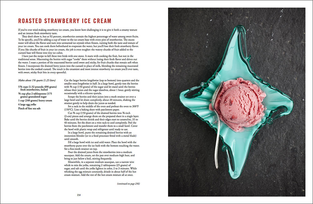 The Artful Baker Preview - Roasted Strawberry Ice Cream