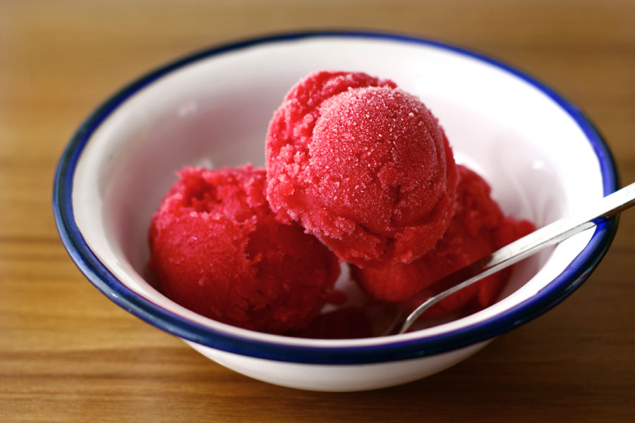 Sour Cherry Sorbet. December 22nd, 2006 | Category: Ice Cream & Sorbet