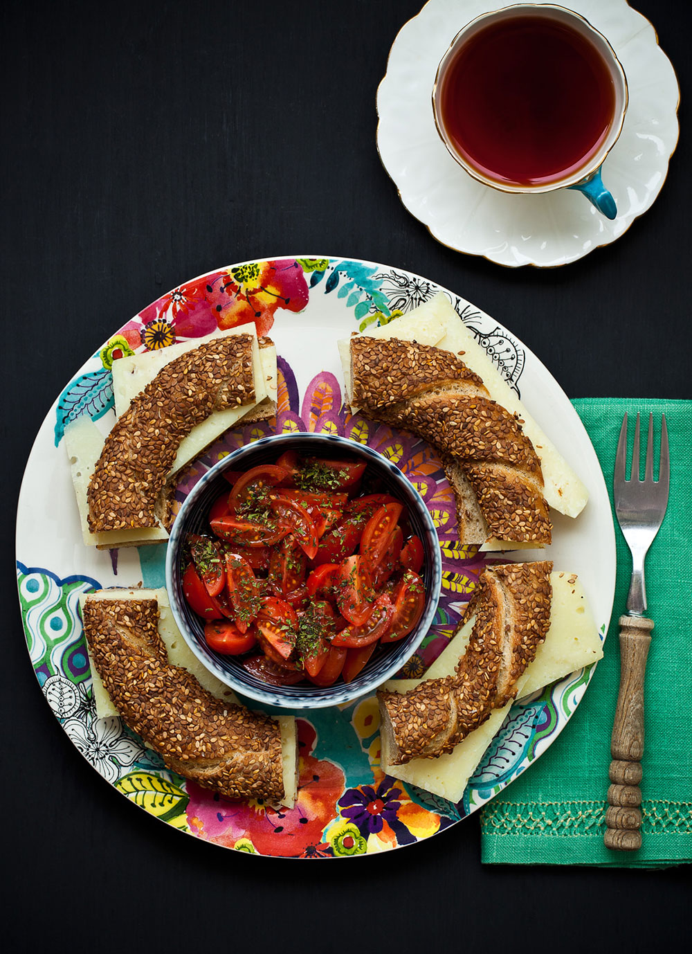 Sourdough Simit Kaşar