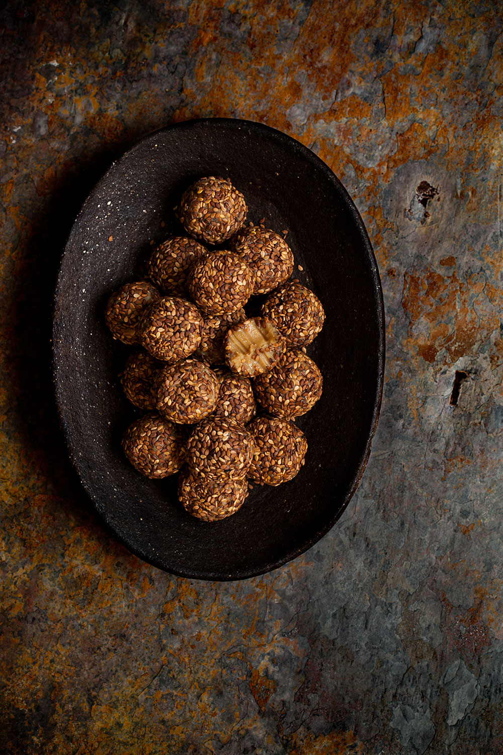 Tahini Sesame Truffles